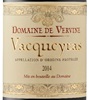 14 Dom De Vervine Vacqueyras Aop (Partenaire) 2014